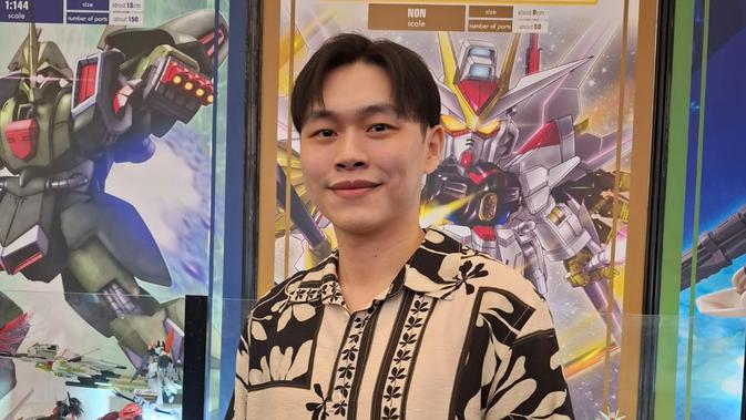 Selebgram Kelvin Steviano Jatuh Cinta Merakit Gundam Sejak SMP, Butuh Waktu 4 Jam Hingga 7 Hari