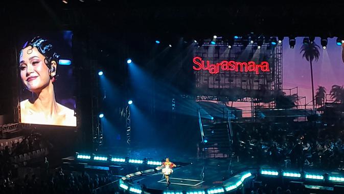 Andien Rayakan 25 Tahun Berkarya di Konser Suarasmara, Ungkap Perbedaan Nyanyi Zaman Dulu dan Kini